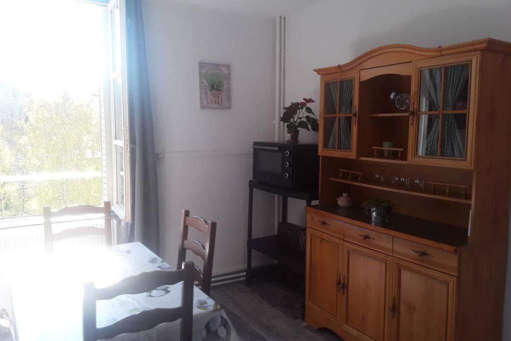 Appartement Chaleureux De 82M2 Proche De Vulcania Pontaumur Eksteriør billede